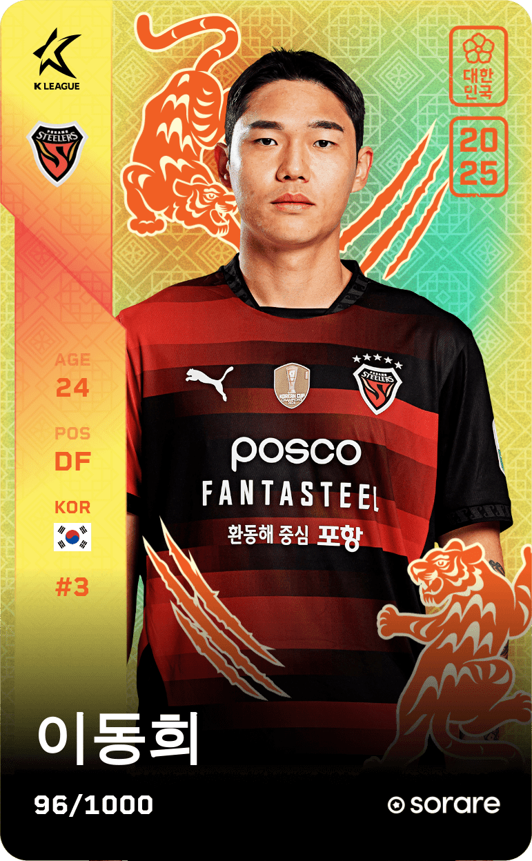 Lee Dong-Hee 2025-26 • Limited 96/1000