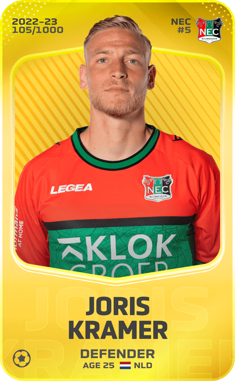 Joris Kramer 2022-23 • Limited 105/1000