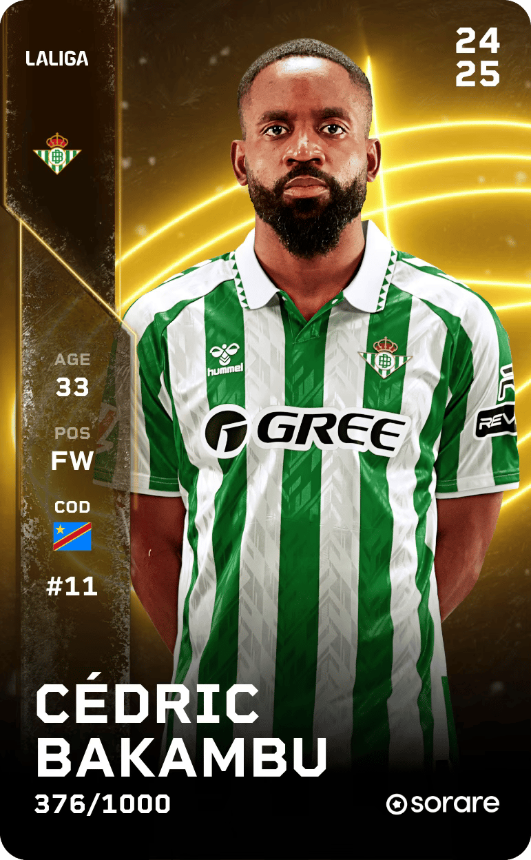 Cédric Bakambu 2024-25 • Limited 376/1000