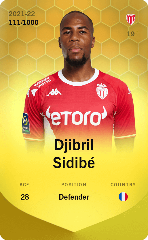 Djibril Sidibé 2021-22 • Limited 111/1000