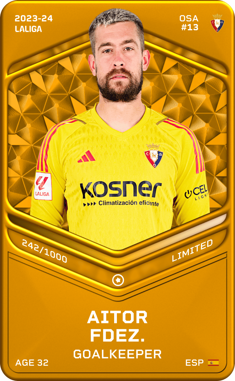 AITOR FDEZ. 2023-24 • Limited 242/1000