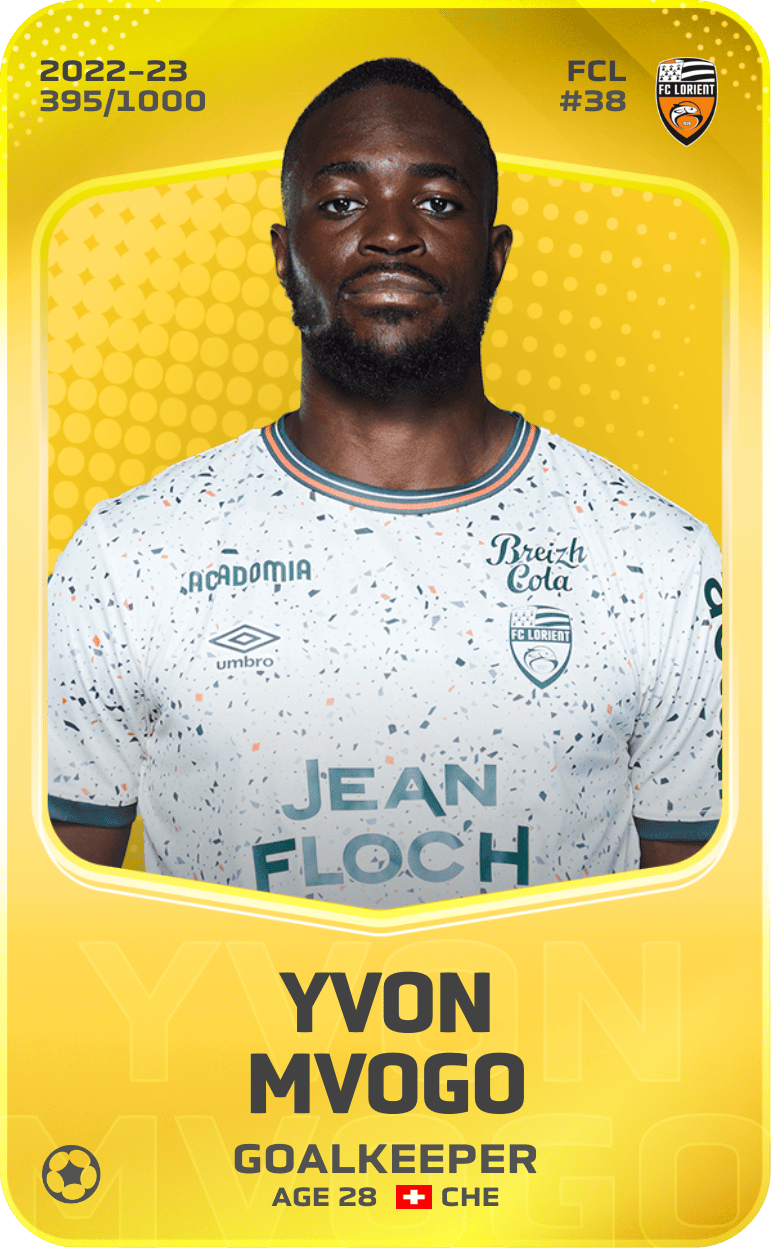 Yvon Mvogo 2022-23 • Limited 395/1000