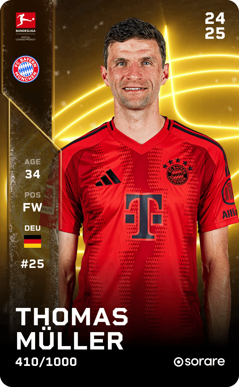 Thomas Müller 2024-25 • Limited 410/1000