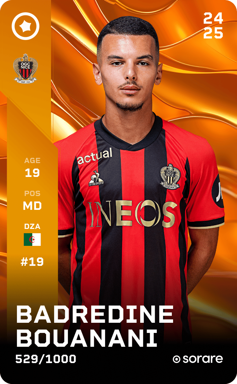 Badredine Bouanani 2024-25 • Limited 529/1000