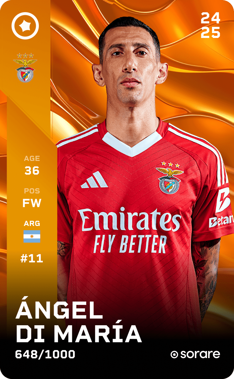 Ángel Di María 2024-25 • Limited 648/1000