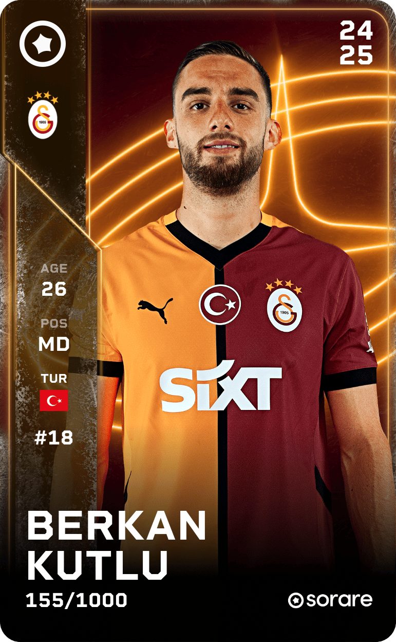 Berkan Kutlu 2024-25 • Limited 155/1000