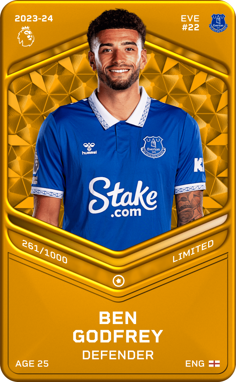 Ben Godfrey 2023-24 • Limited 261/1000