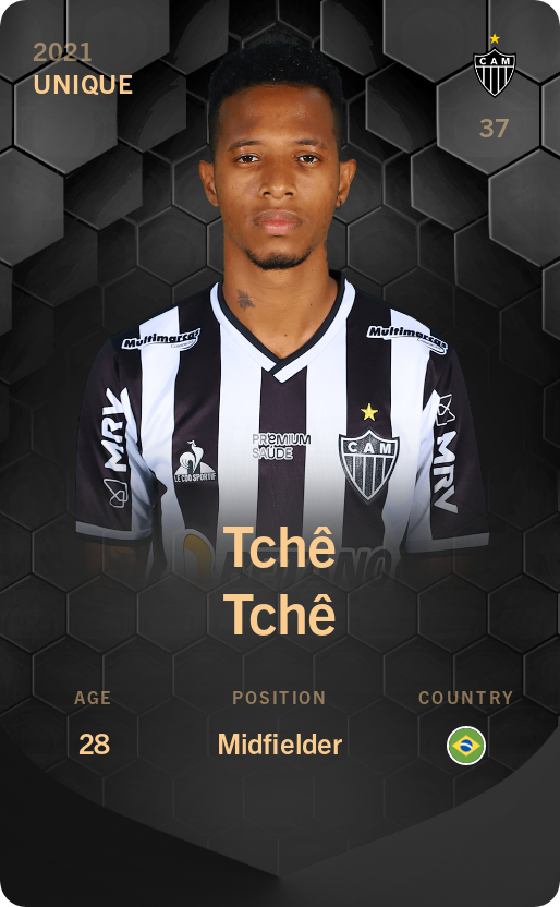 Sorare - Sorare Official - Tchê Tchê 2021-22 • Unique - NFT # 106784859258745918551732996718297273540250214140319596950529945569192283002369