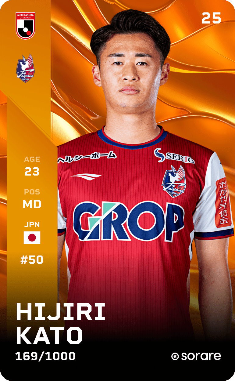 Hijiri Kato 2025-26 • Limited 169/1000