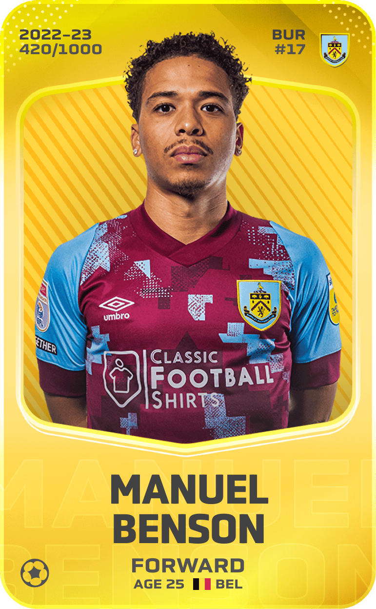 Manuel Benson 2022-23 • Limited 420/1000
