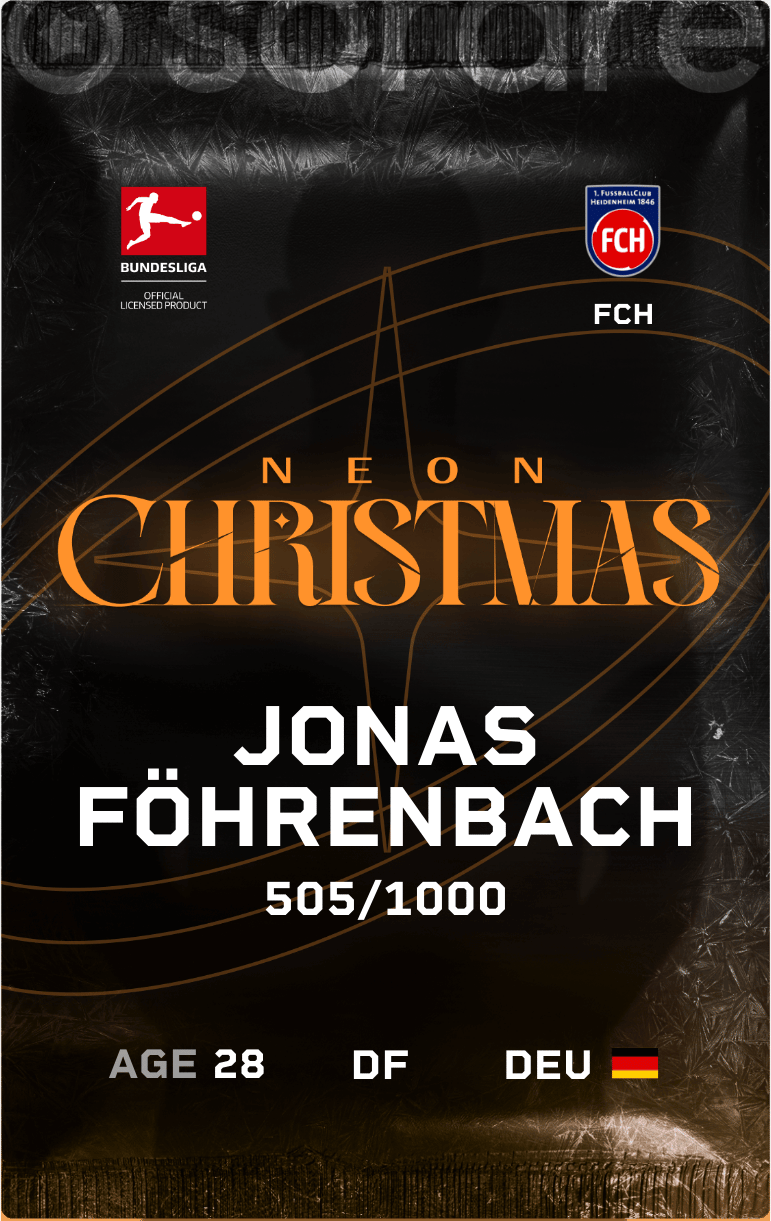 Jonas Föhrenbach 2024-25 • Limited 505/1000