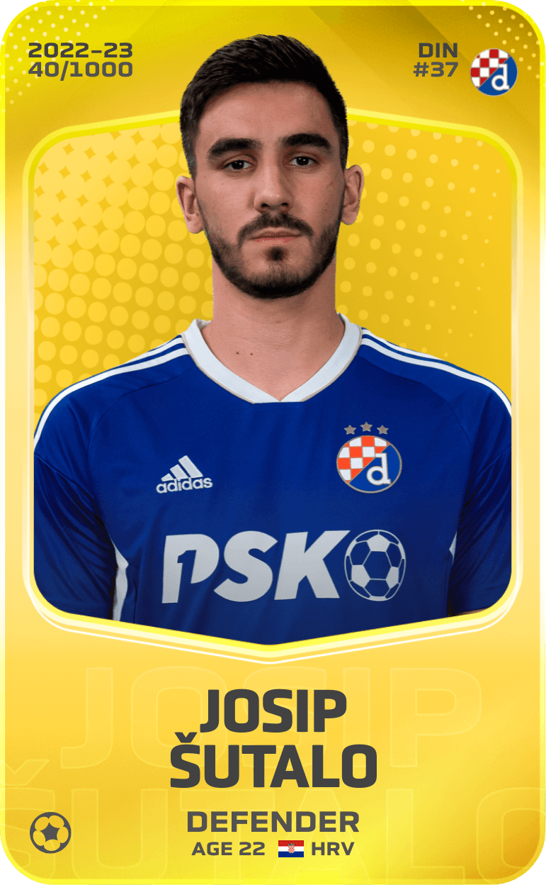 Josip Šutalo 2022-23 • Limited 40/1000