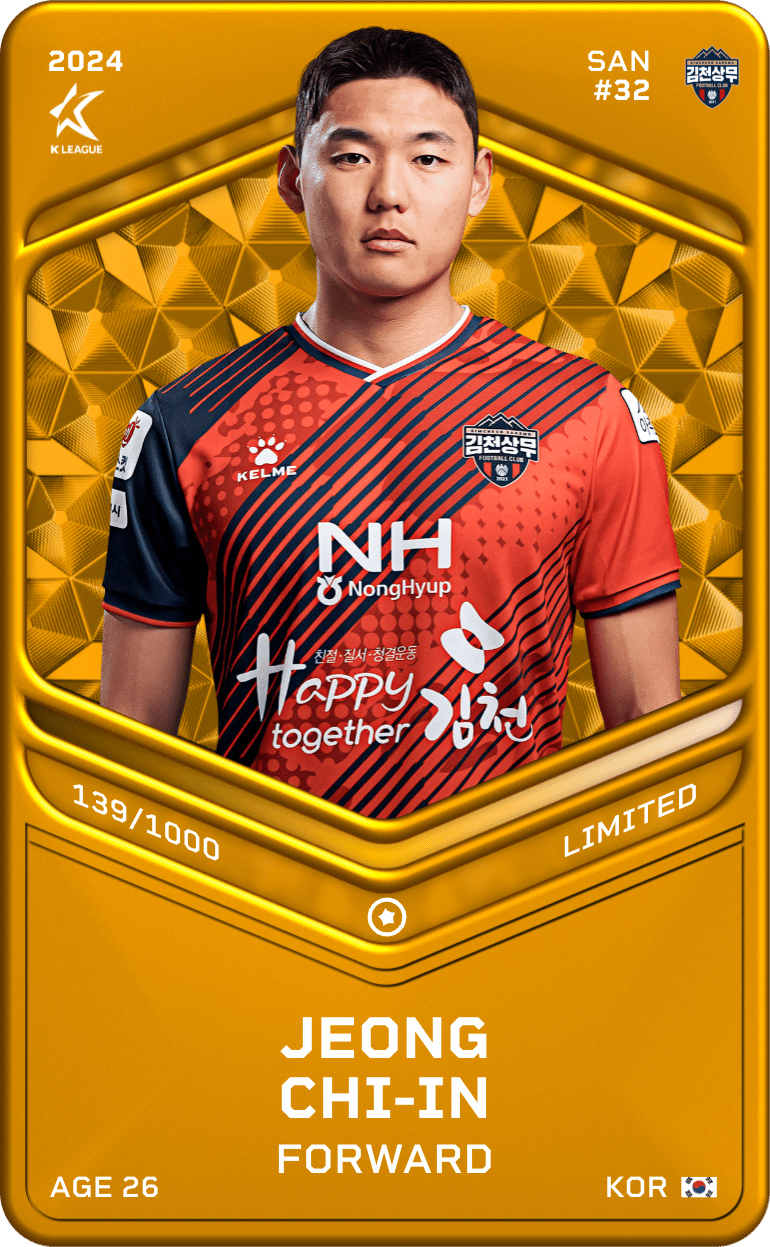 Jeong Chi-In 2024-25 • Limited 139/1000