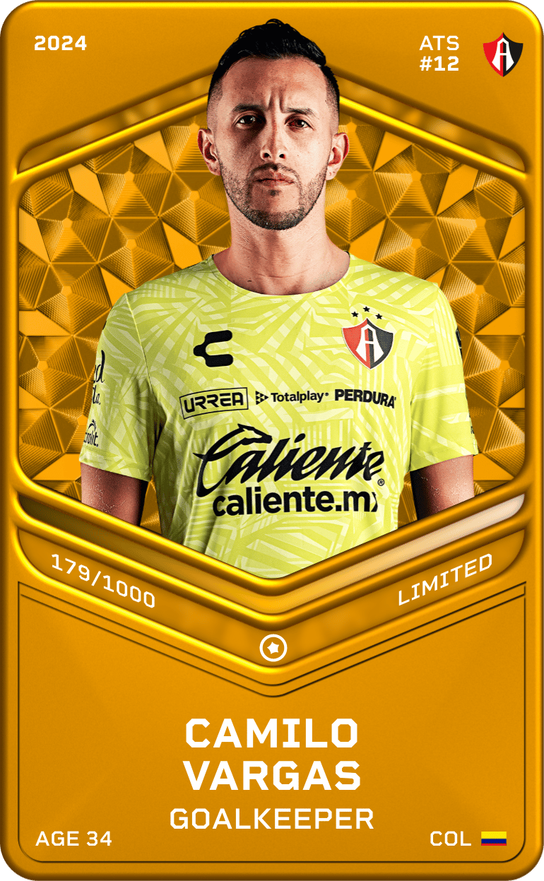 Camilo Vargas 2024-25 • Limited 179/1000