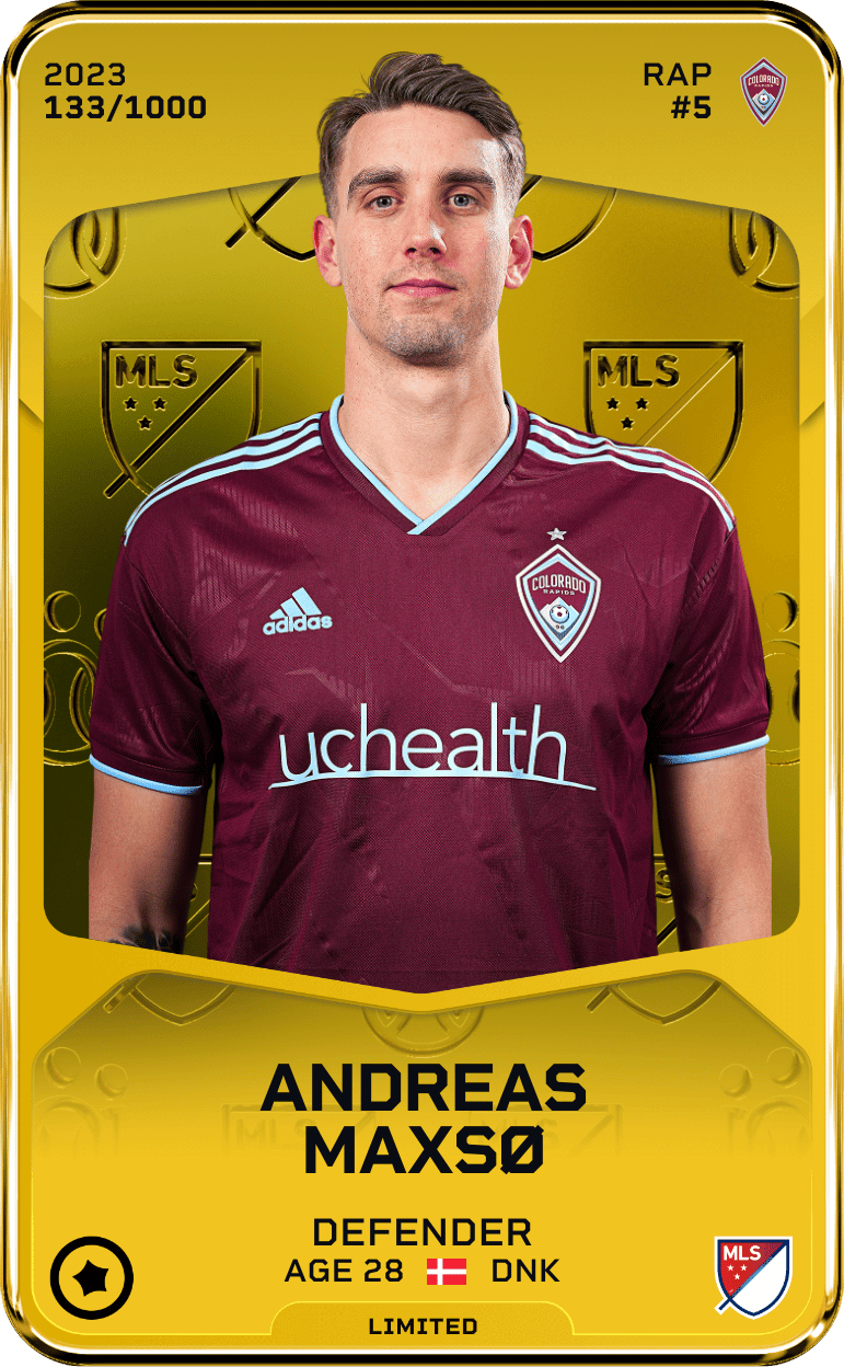 Andreas Maxsø 2023-24 • Limited 133/1000