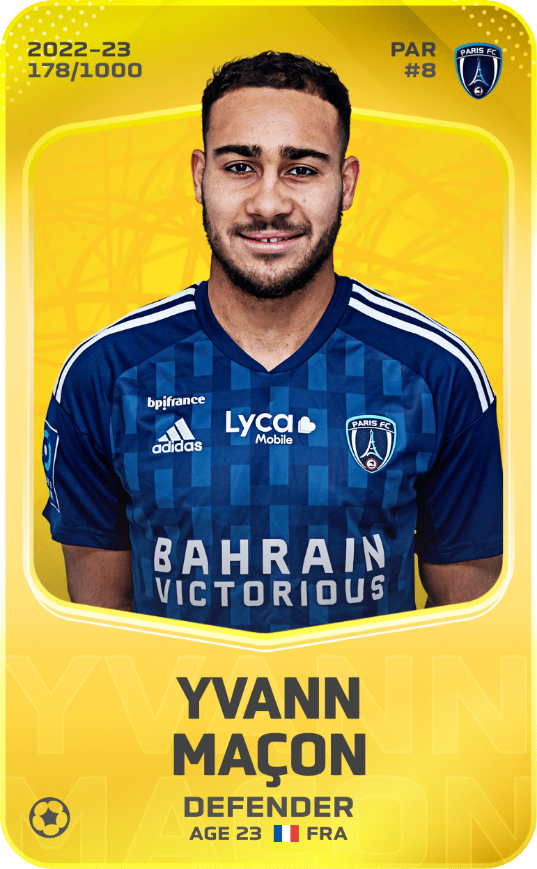 Yvann Maçon 2022-23 • Limited 178/1000