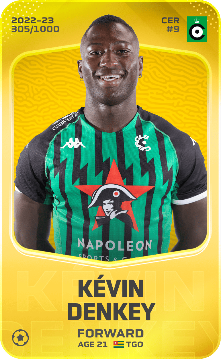 Kévin Denkey 2022-23 • Limited 305/1000