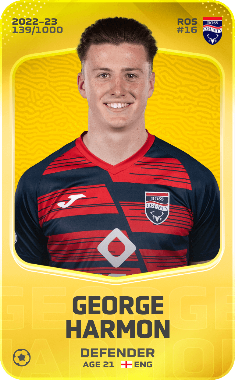 George Harmon 2022-23 • Limited 139/1000