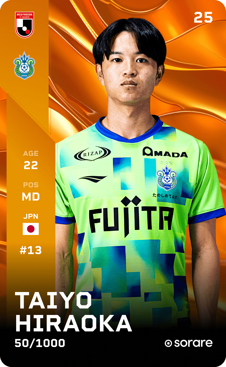 Taiyo Hiraoka 2025-26 • Limited 50/1000
