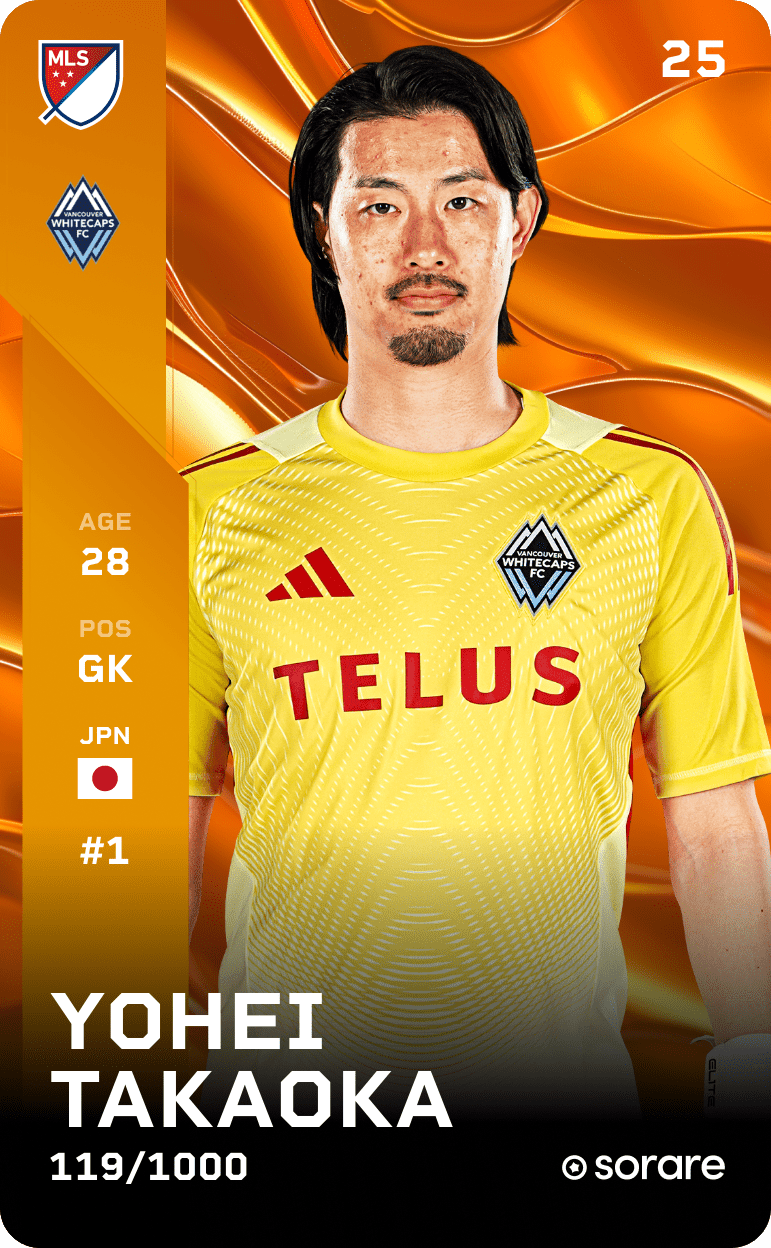 Yohei Takaoka 2025-26 • Limited 119/1000