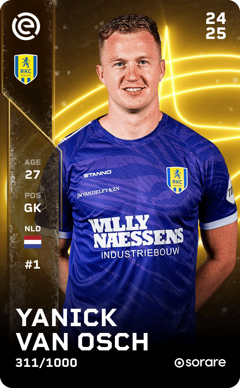 Yanick van Osch 2024-25 • Limited 311/1000