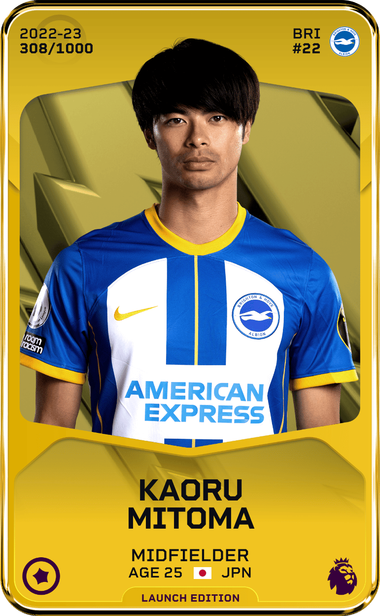 Kaoru Mitoma 2022-23 • Limited 308/1000