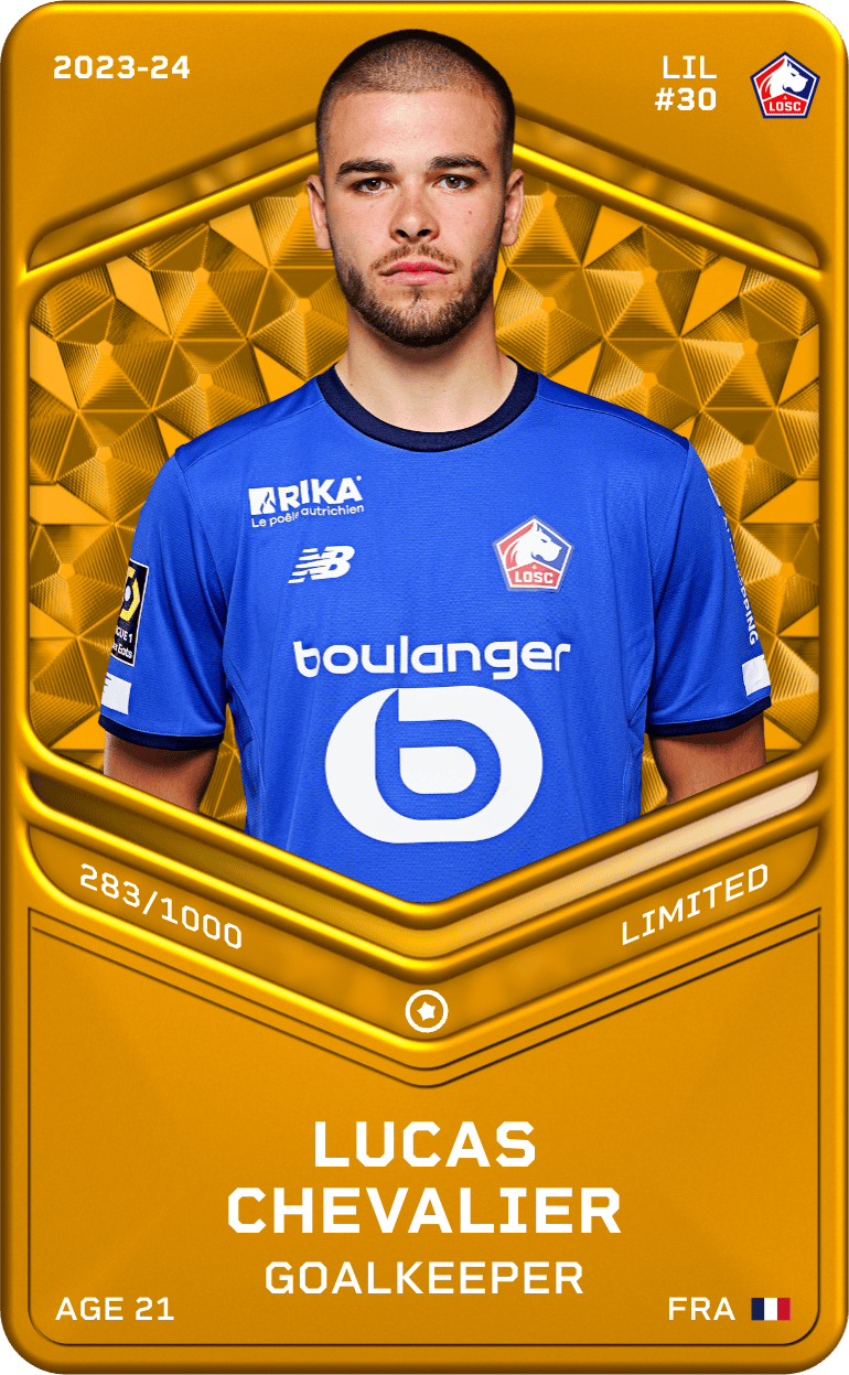 Lucas Chevalier 2023-24 • Limited 283/1000