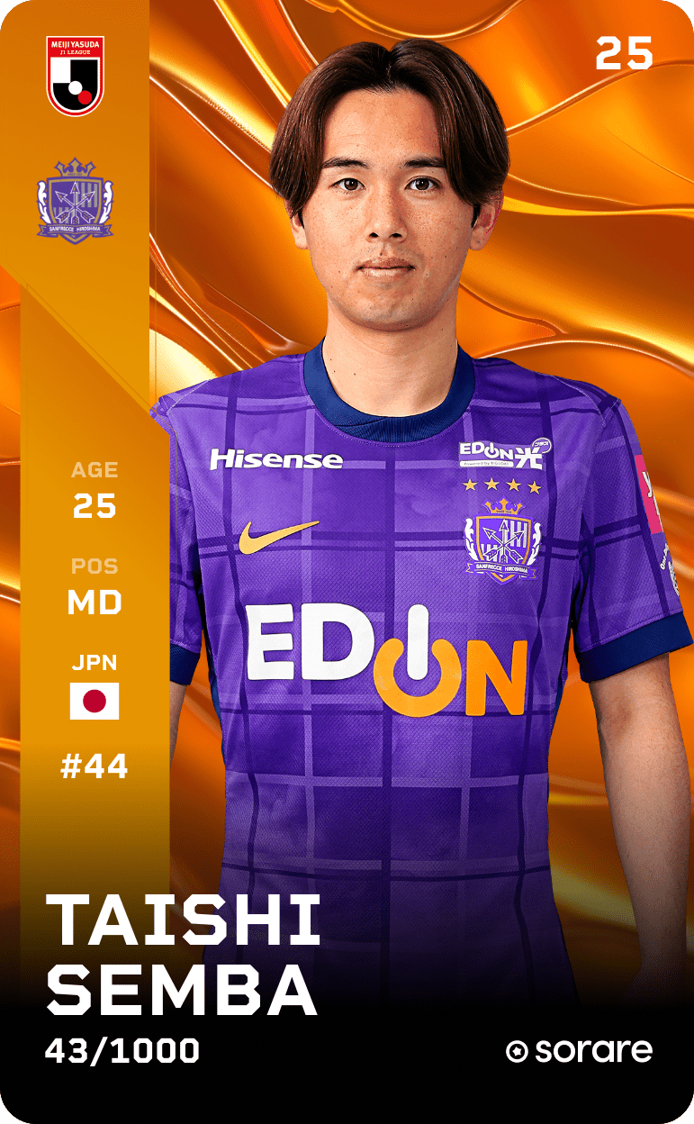 Taishi Semba 2025-26 • Limited 43/1000