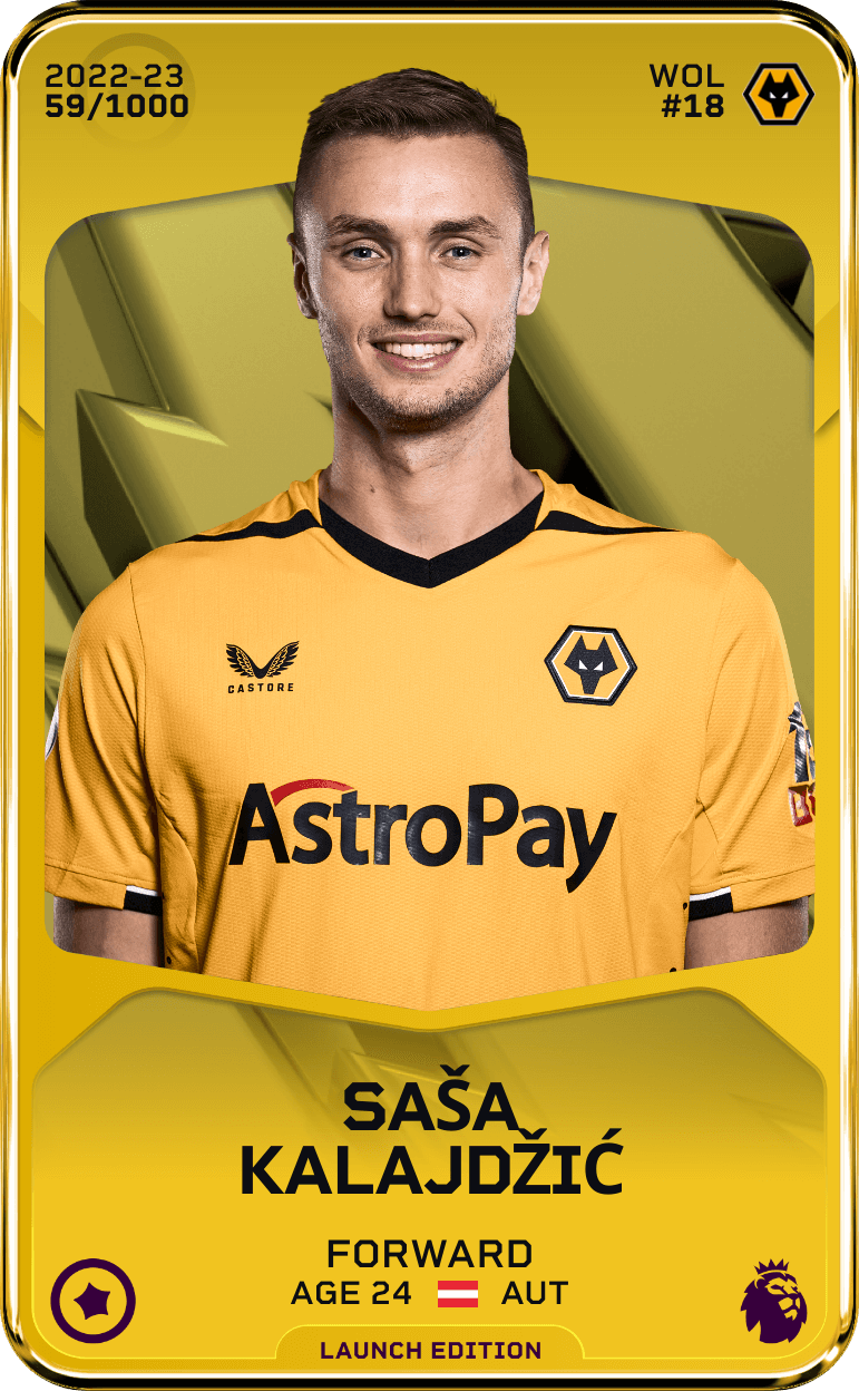 Saša Kalajdžić 2022-23 • Limited 59/1000