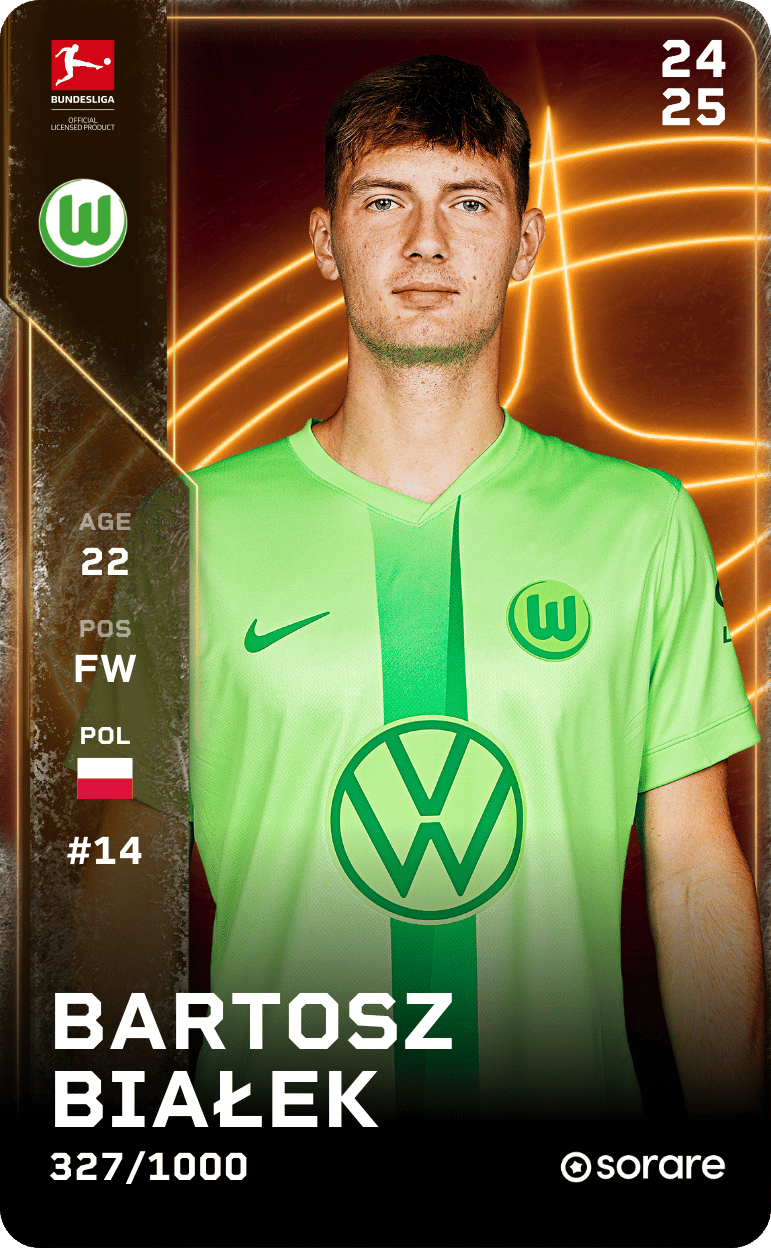 Bartosz Białek 2024-25 • Limited 327/1000