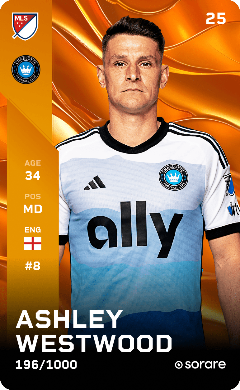 Ashley Westwood 2025-26 • Limited 196/1000
