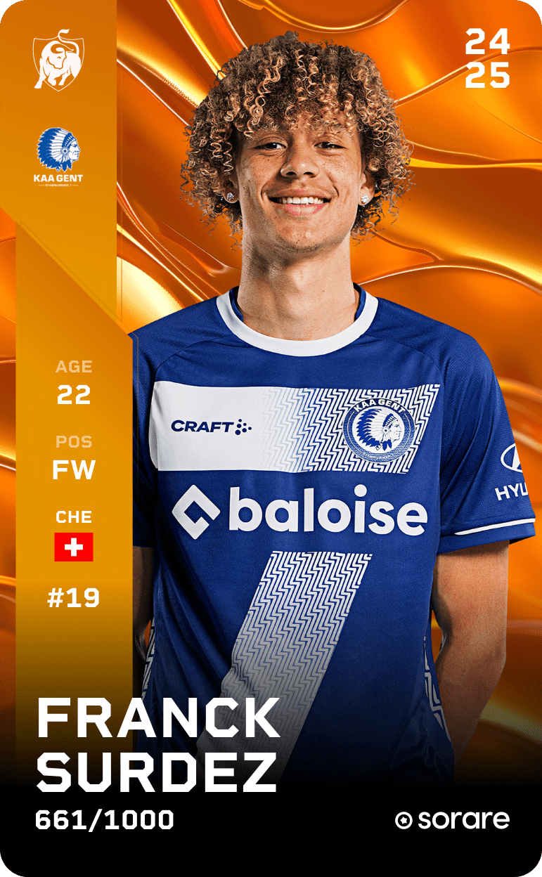 Franck Surdez 2024-25 • Limited 661/1000