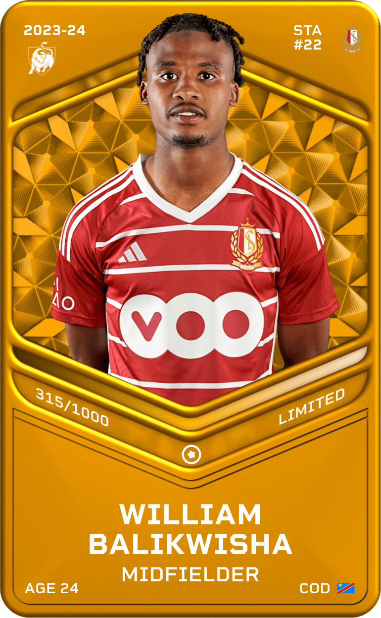 William Balikwisha 2023-24 • Limited 315/1000