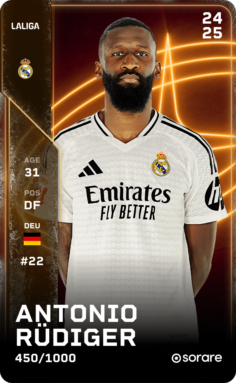 Antonio Rüdiger 2024-25 • Limited 450/1000