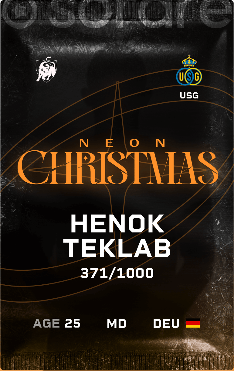 Henok Teklab 2024-25 • Limited 371/1000
