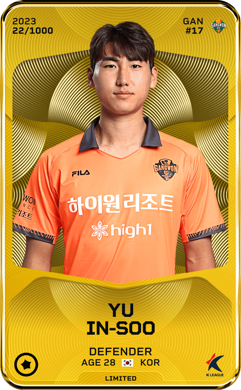 Yu In-Soo 2023-24 • Limited 22/1000