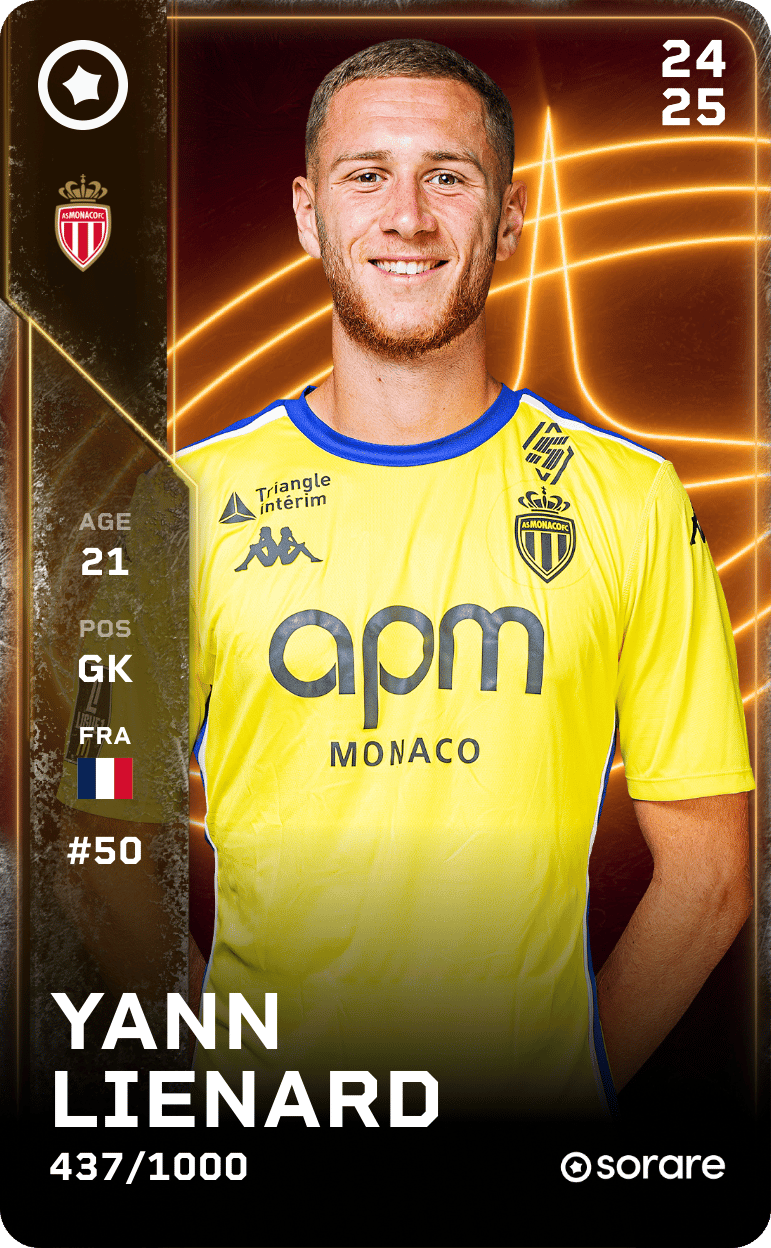 Yann Lienard 2024-25 • Limited 437/1000