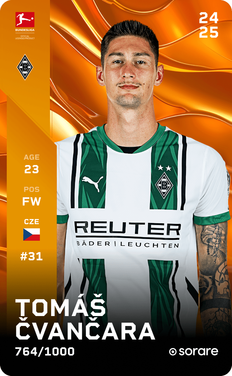 Tomáš Čvančara 2024-25 • Limited 764/1000