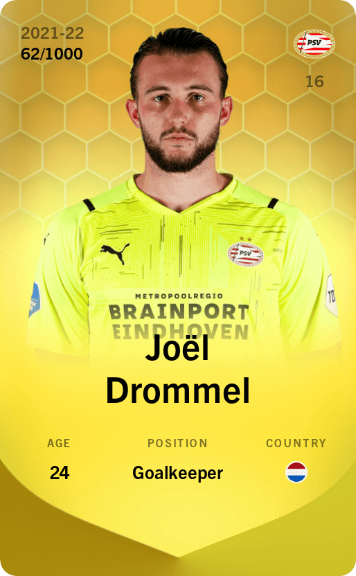 Joël Drommel 2021-22 • Limited 62/1000