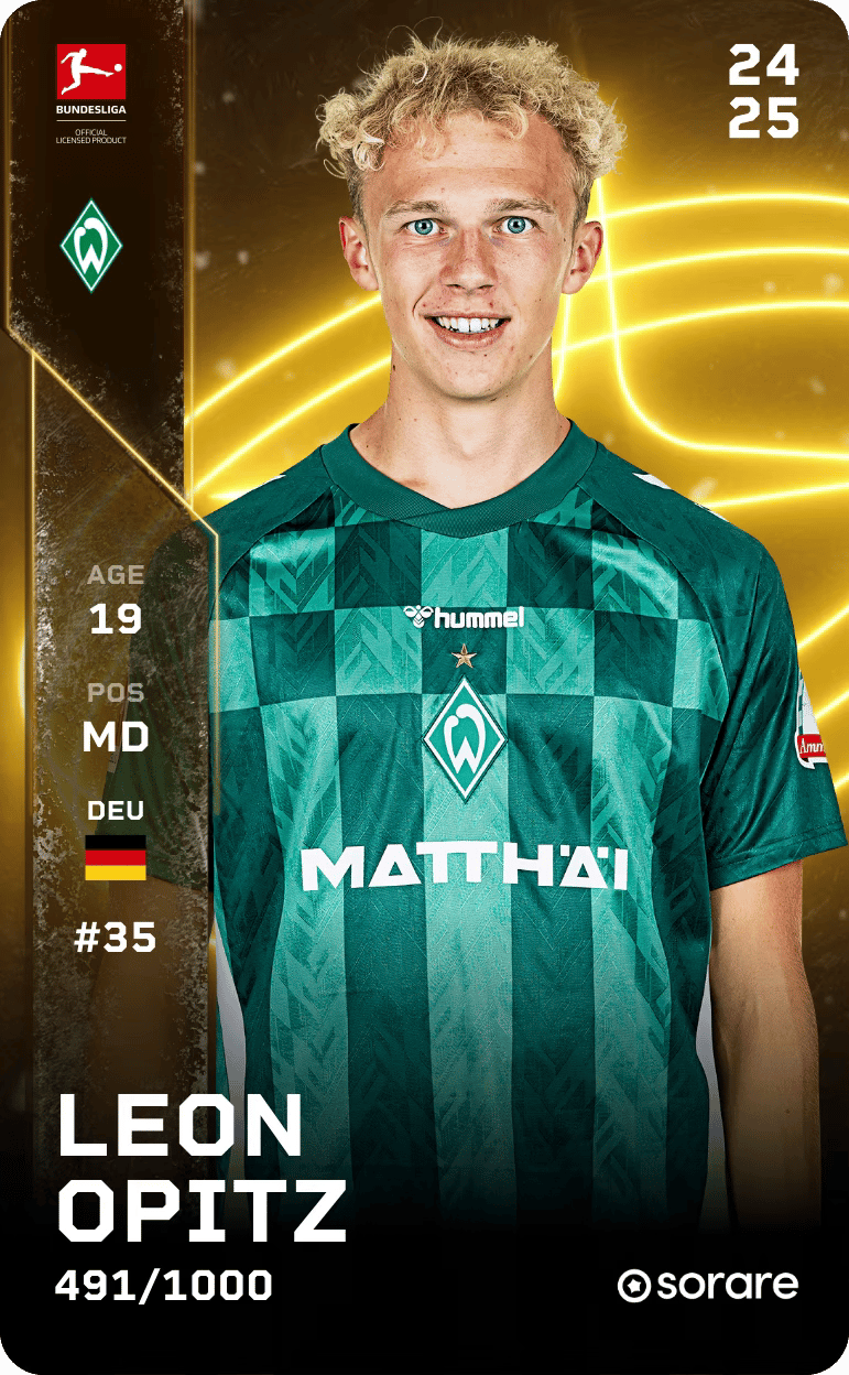 Leon Opitz 2024-25 • Limited 491/1000