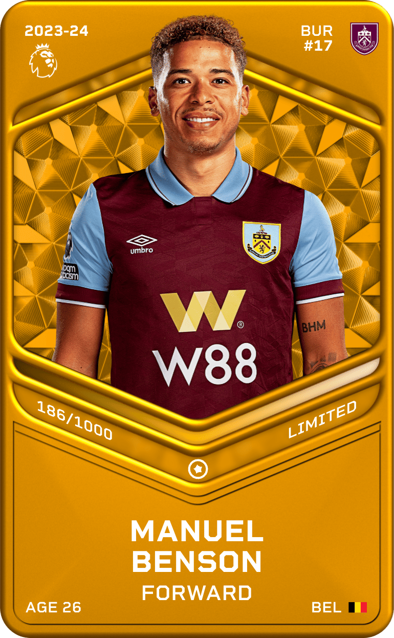 Manuel Benson 2023-24 • Limited 186/1000