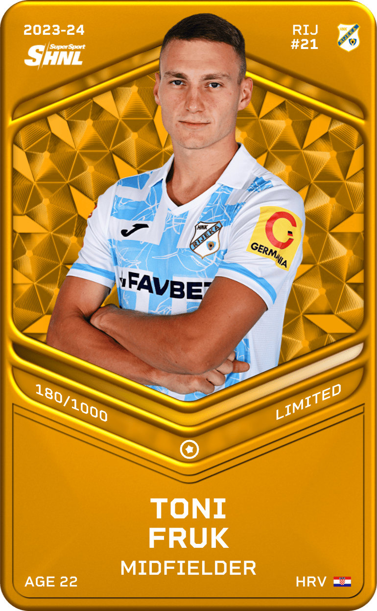 Toni Fruk 2023-24 • Limited 180/1000