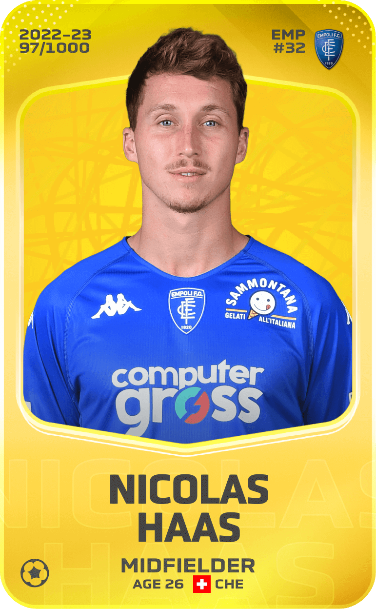 Nicolas Haas 2022-23 • Limited 97/1000