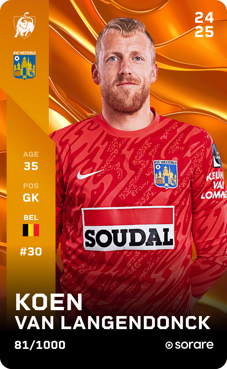 Koen Van Langendonck 2024-25 • Limited 81/1000