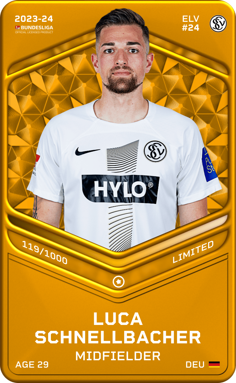 Luca Schnellbacher 2023-24 • Limited 119/1000