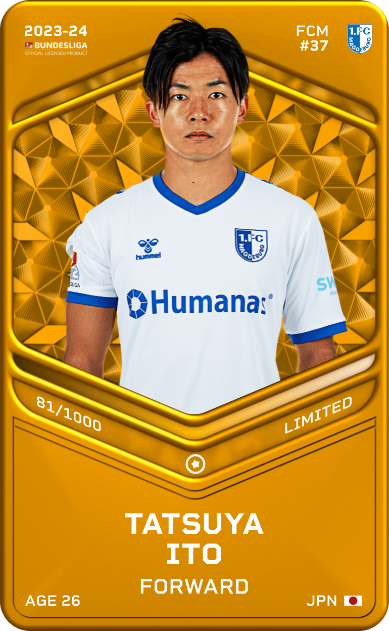 Tatsuya Ito 2023-24 • Limited 81/1000