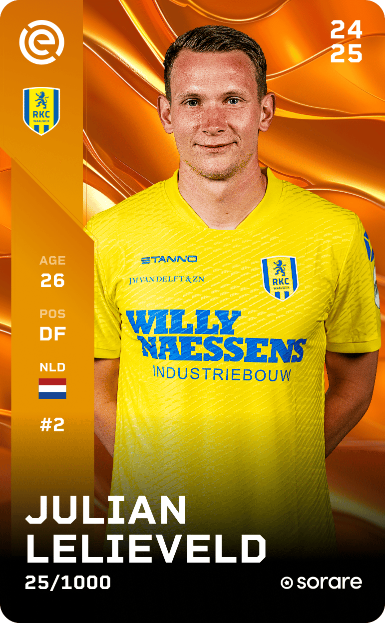 Julian Lelieveld 2024-25 • Limited 25/1000