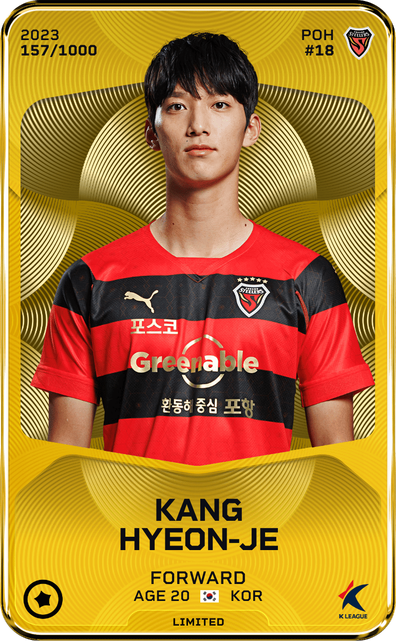 Kang Hyeon-Je 2023-24 • Limited 157/1000