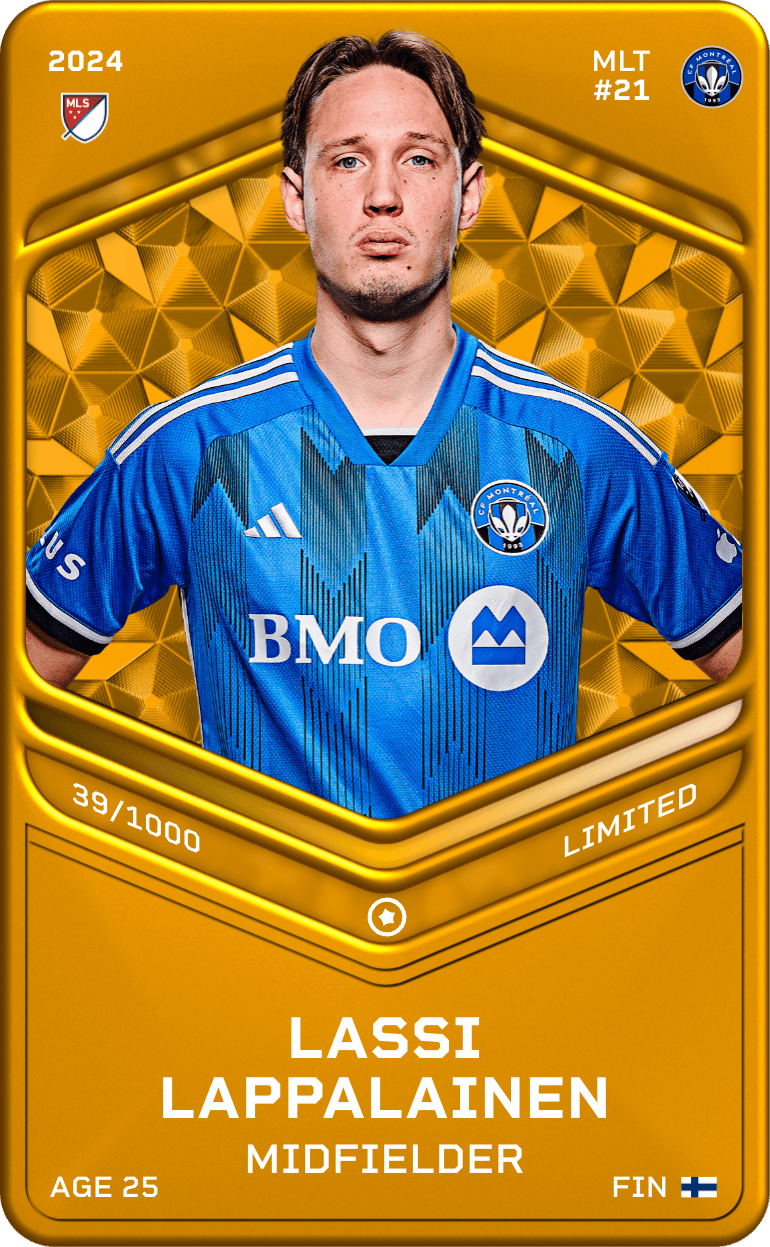 Lassi Lappalainen 2024-25 • Limited 39/1000