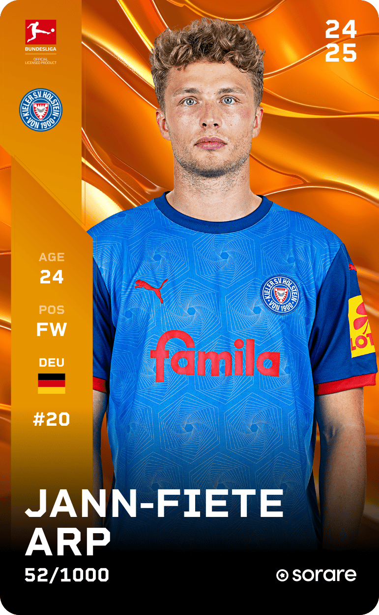 Jann-Fiete Arp 2024-25 • Limited 52/1000